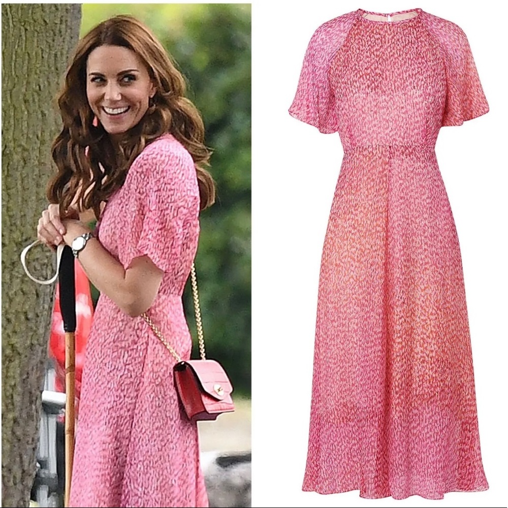 Rare LK Bennett Madison Dress Size US 8. Kate Middleton. Duchess of Cambridge.